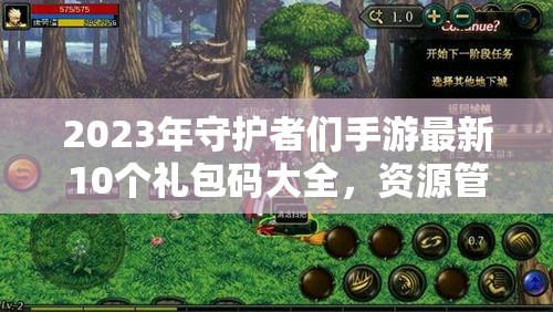 2023年守护者们手游最新10个礼包码大全，资源管理、高效利用技巧及价值最大化攻略