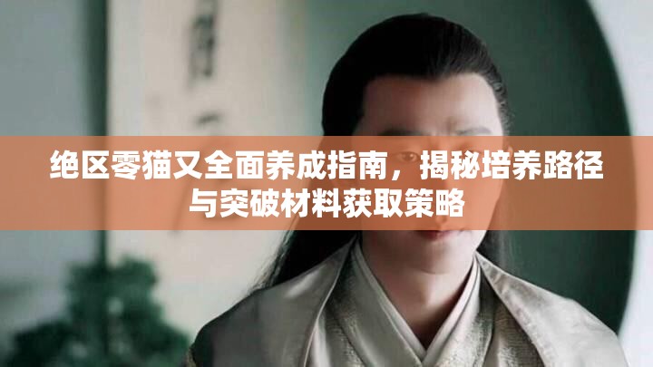 绝区零猫又全面养成指南，揭秘培养路径与突破材料获取策略