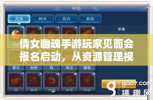 倩女幽魂手游玩家见面会报名启动，从资源管理视角深度解析活动筹备