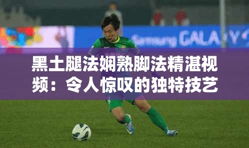 黑土腿法娴熟脚法精湛视频：令人惊叹的独特技艺展示
