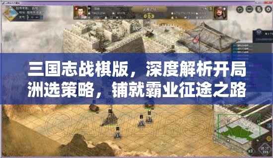 三国志战棋版，深度解析开局洲选策略，铺就霸业征途之路