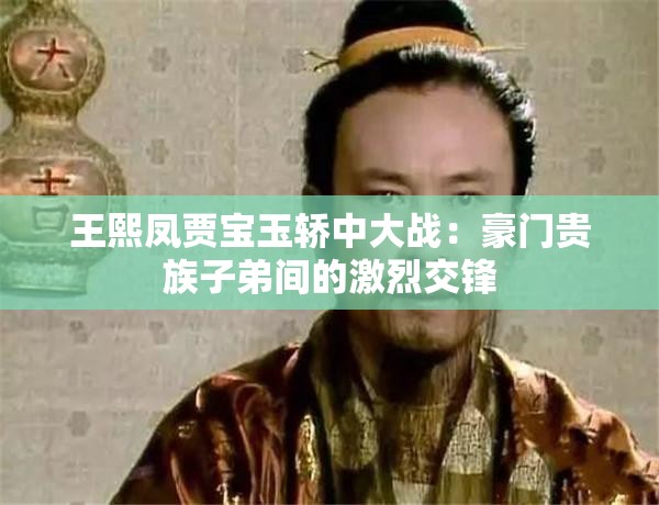 王熙凤贾宝玉轿中大战：豪门贵族子弟间的激烈交锋