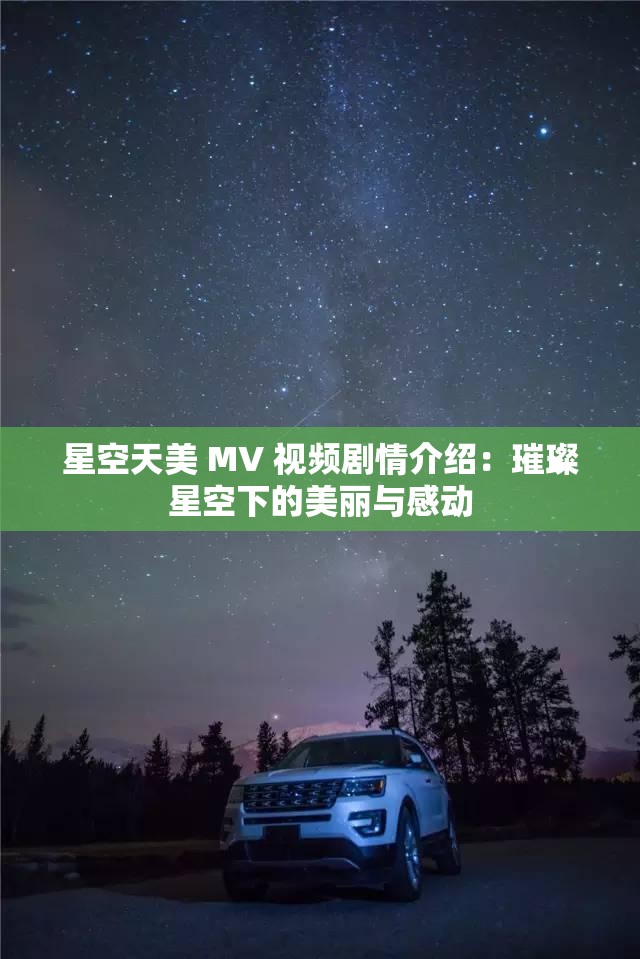 星空天美 MV 视频剧情介绍：璀璨星空下的美丽与感动