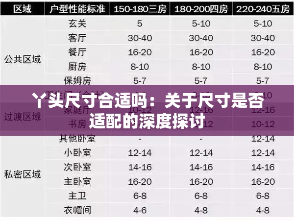 丫头尺寸合适吗：关于尺寸是否适配的深度探讨