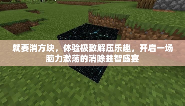 就要消方块，体验极致解压乐趣，开启一场脑力激荡的消除益智盛宴