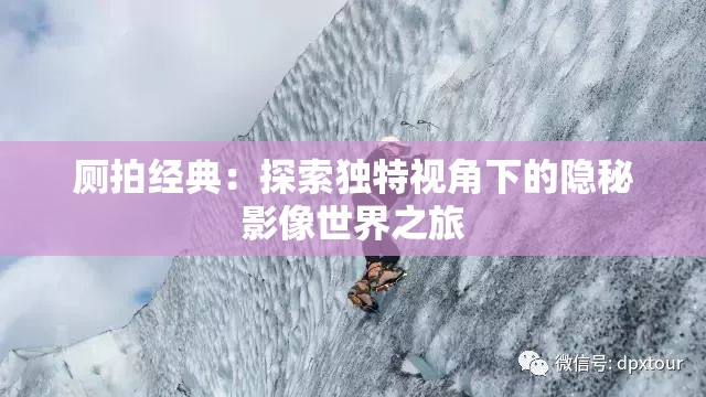 厕拍经典：探索独特视角下的隐秘影像世界之旅