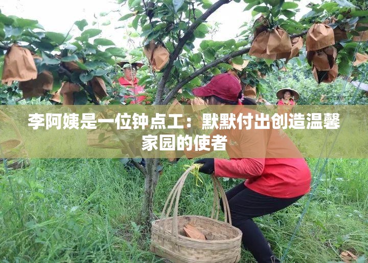 李阿姨是一位钟点工：默默付出创造温馨家园的使者