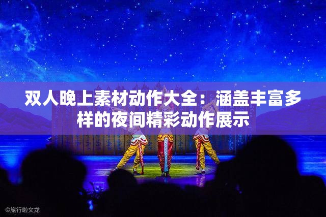 双人晚上素材动作大全：涵盖丰富多样的夜间精彩动作展示