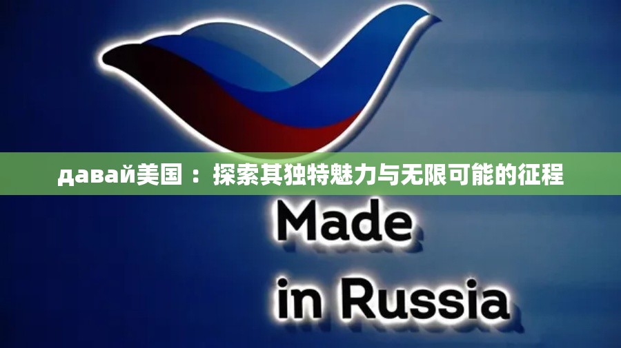 давай美国 ：探索其独特魅力与无限可能的征程