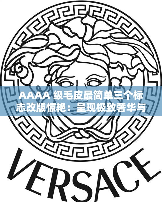 AAAA 级毛皮最简单三个标志改版惊艳：呈现极致奢华与独特魅力