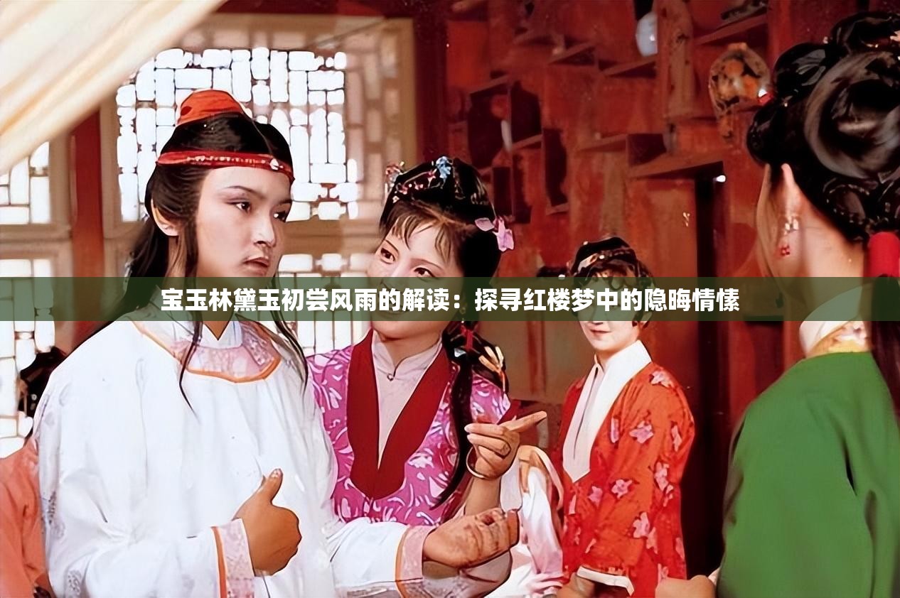 宝玉林黛玉初尝风雨的解读：探寻红楼梦中的隐晦情愫