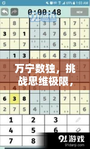 万宁数独，挑战思维极限，解锁智慧与娱乐并存的独特乐趣