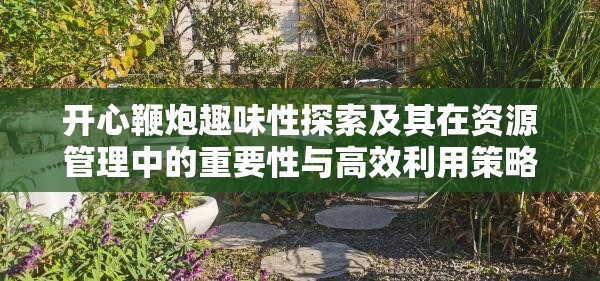 开心鞭炮趣味性探索及其在资源管理中的重要性与高效利用策略解析