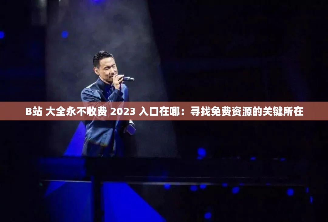 B站 大全永不收费 2023 入口在哪：寻找免费资源的关键所在