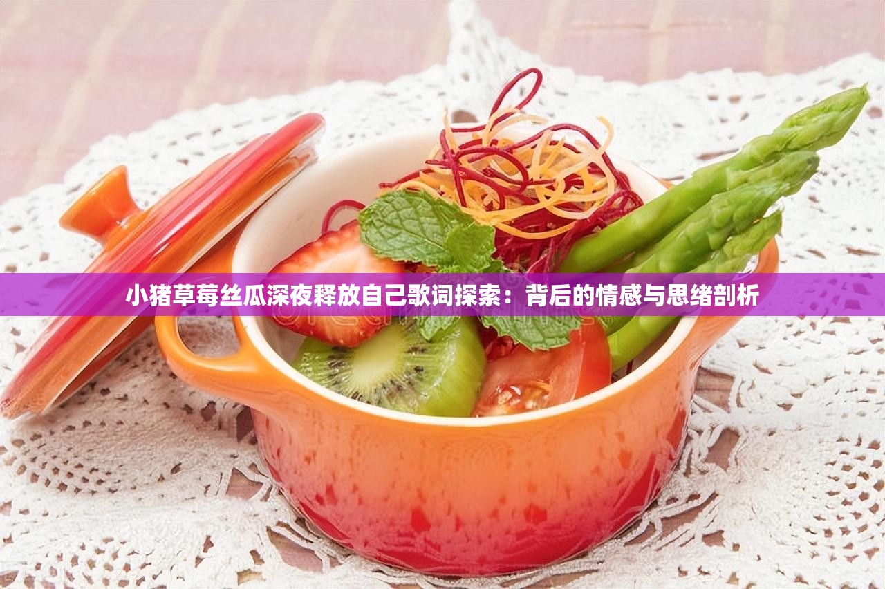 小猪草莓丝瓜深夜释放自己歌词探索：背后的情感与思绪剖析