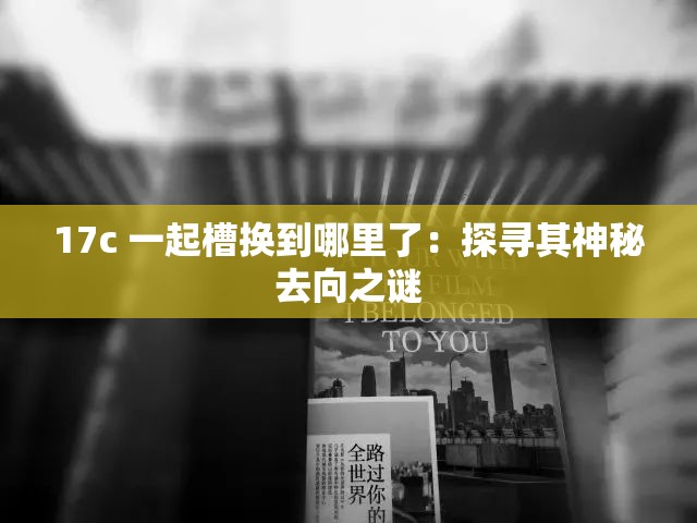 17c 一起槽换到哪里了：探寻其神秘去向之谜