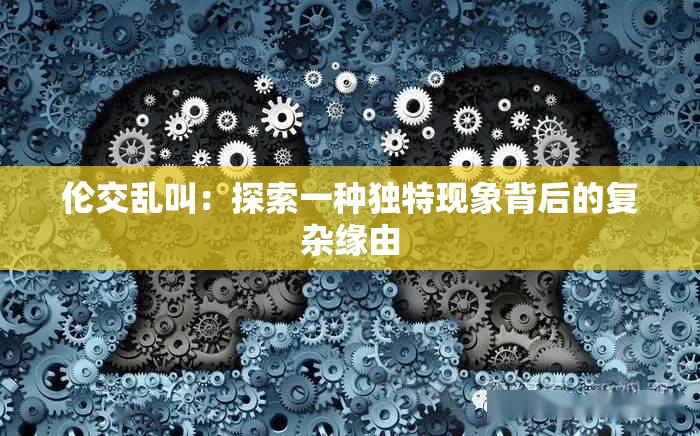伦交乱叫：探索一种独特现象背后的复杂缘由