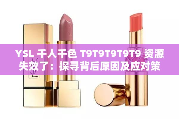 YSL 千人千色 T9T9T9T9T9 资源失效了：探寻背后原因及应对策略