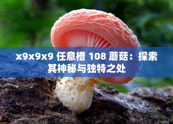 x9x9x9 任意槽 108 蘑菇：探索其神秘与独特之处