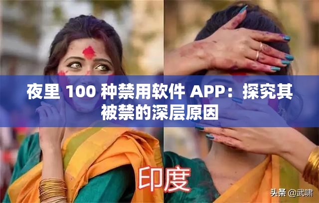 夜里 100 种禁用软件 APP：探究其被禁的深层原因