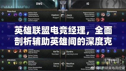 英雄联盟电竞经理，全面剖析辅助英雄间的深度克制关系与策略