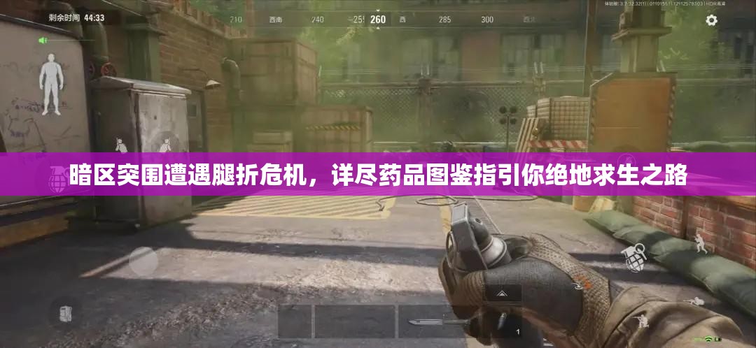 暗区突围遭遇腿折危机，详尽药品图鉴指引你绝地求生之路