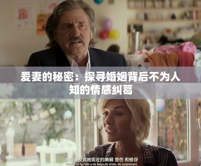 爰妻的秘密：探寻婚姻背后不为人知的情感纠葛
