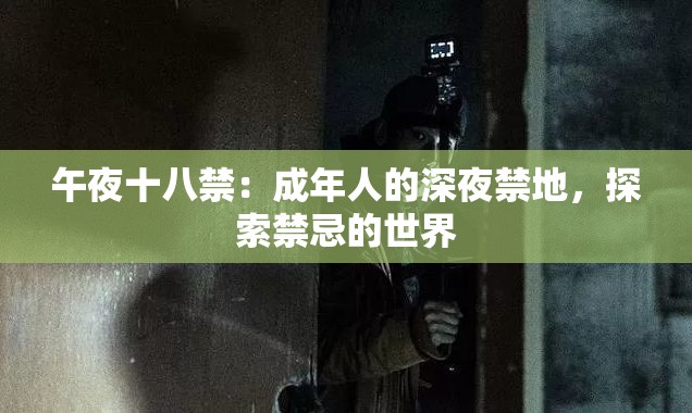 午夜十八禁：成年人的深夜禁地，探索禁忌的世界
