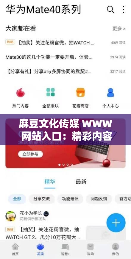 麻豆文化传媒 WWW 网站入口：精彩内容，等你来发现