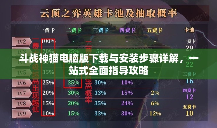 斗战神猫电脑版下载与安装步骤详解，一站式全面指导攻略
