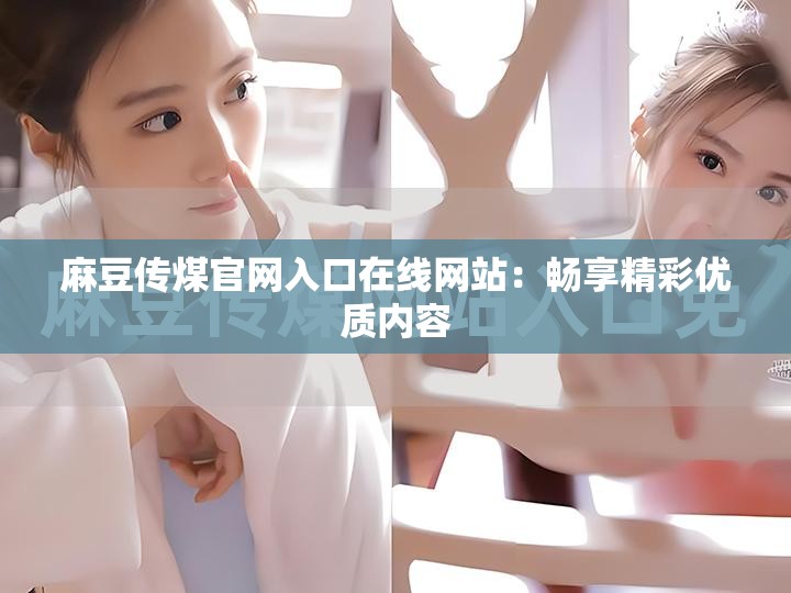 麻豆传煤官网入口在线网站：畅享精彩优质内容