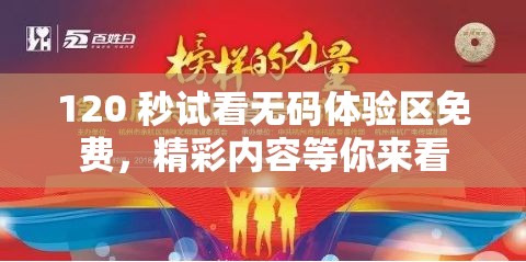 120 秒试看无码体验区免费，精彩内容等你来看