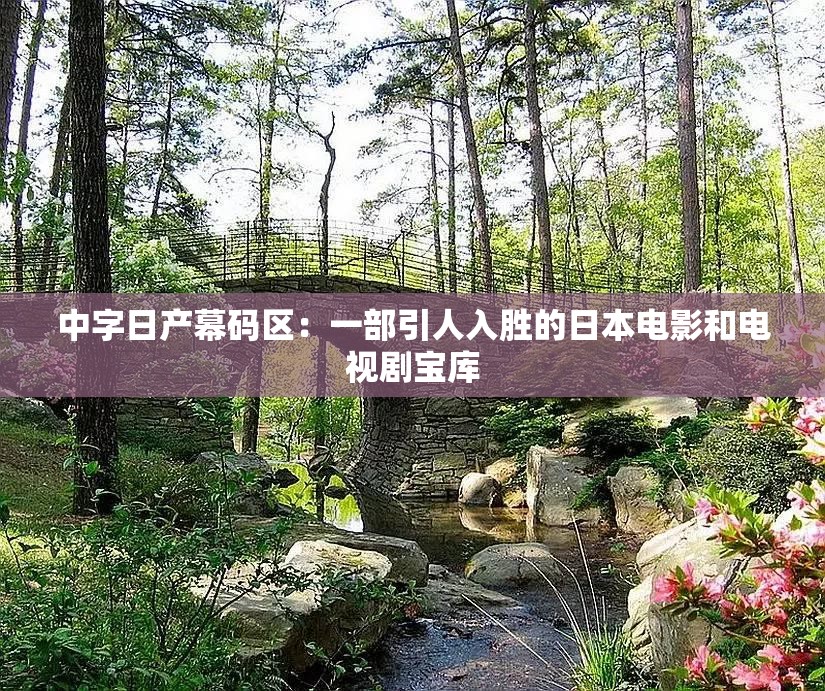 中字日产幕码区：一部引人入胜的日本电影和电视剧宝库