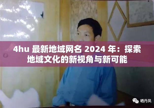 4hu 最新地域网名 2024 年：探索地域文化的新视角与新可能