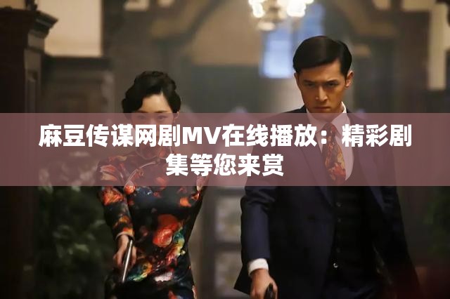 麻豆传谋网剧MV在线播放：精彩剧集等您来赏