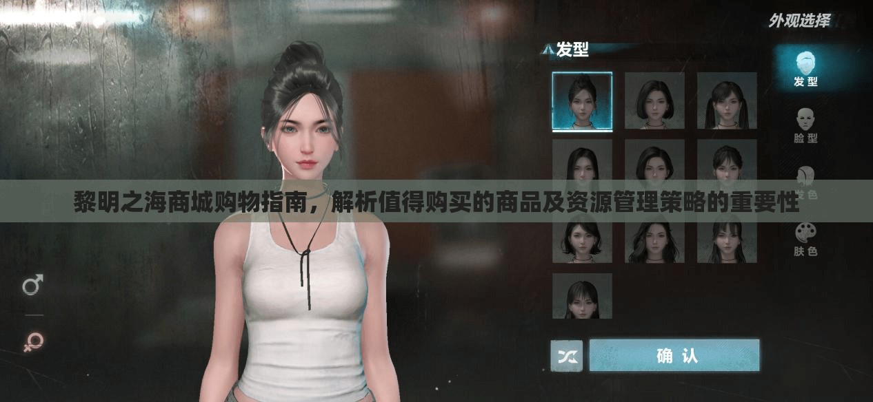 黎明之海商城购物指南，解析值得购买的商品及资源管理策略的重要性
