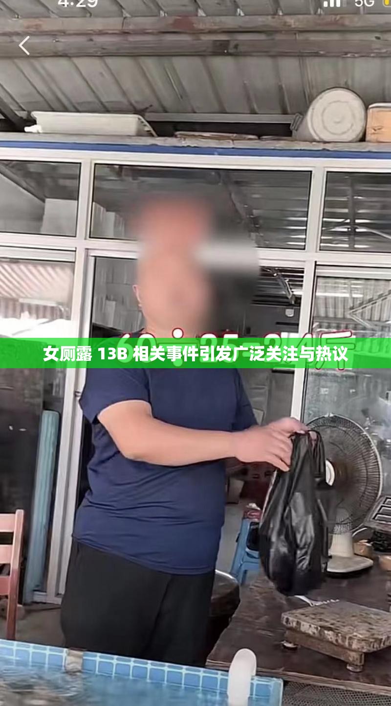 女厕露 13B 相关事件引发广泛关注与热议