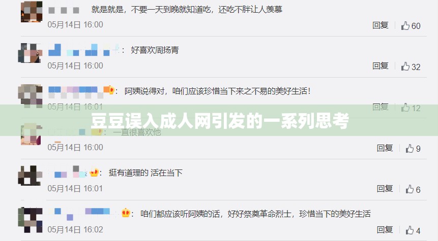 豆豆误入成人网引发的一系列思考