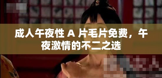 成人午夜性 A 片毛片免费，午夜激情的不二之选