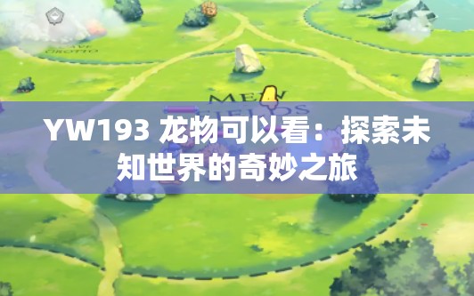 YW193 龙物可以看：探索未知世界的奇妙之旅