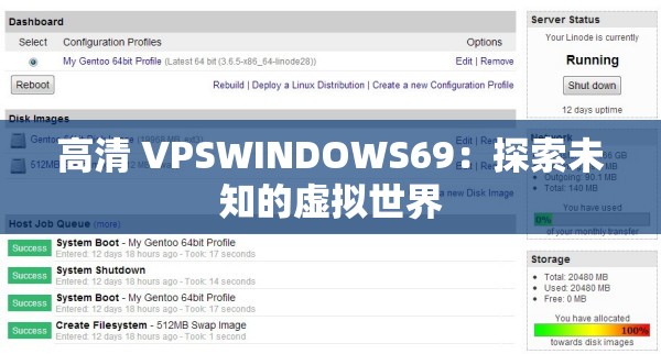 高清 VPSWINDOWS69：探索未知的虚拟世界