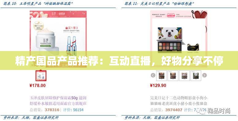 精产国品产品推荐：互动直播，好物分享不停