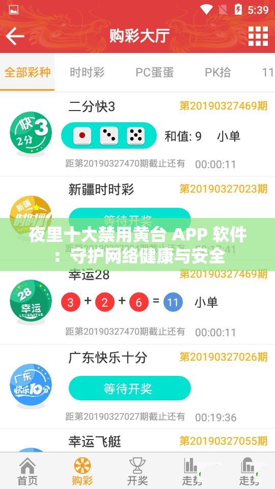 夜里十大禁用黄台 APP 软件：守护网络健康与安全