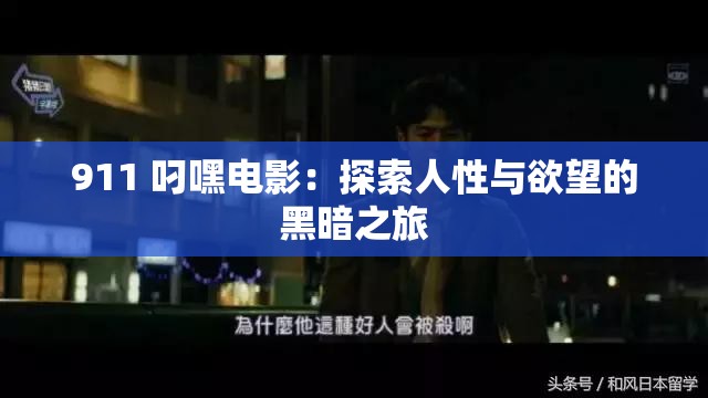 911 叼嘿电影：探索人性与欲望的黑暗之旅