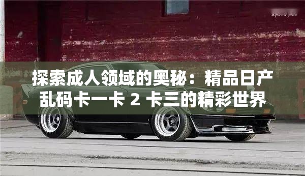 探索成人领域的奥秘：精品日产乱码卡一卡 2 卡三的精彩世界
