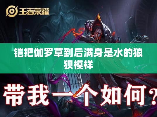 铠把伽罗草到后满身是水的狼狈模样