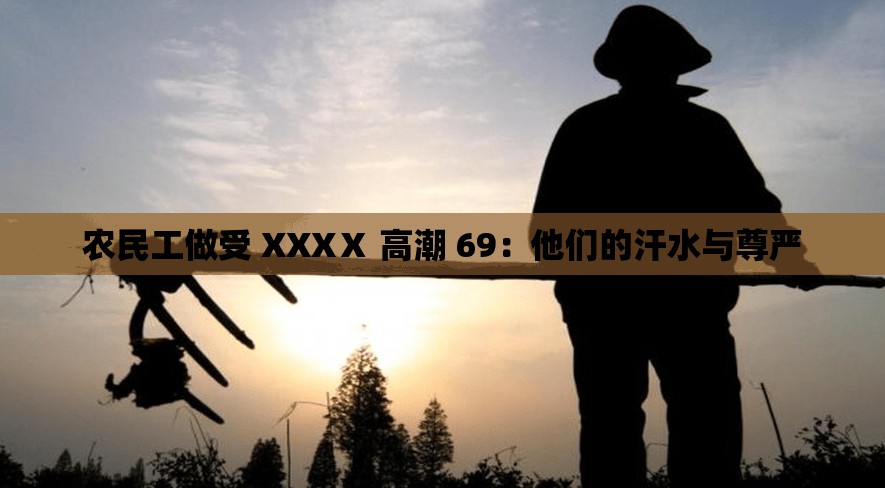 农民工做受 XXXⅩ 高潮 69：他们的汗水与尊严