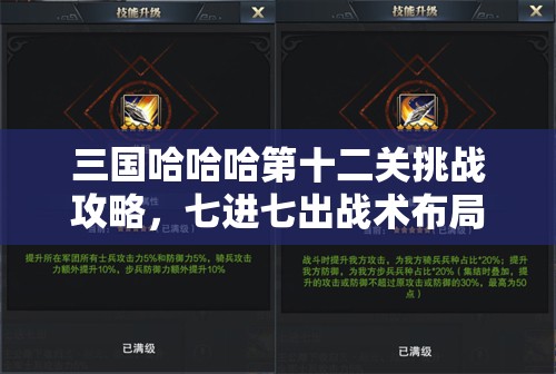 三国哈哈哈第十二关挑战攻略，七进七出战术布局与通关技巧详解