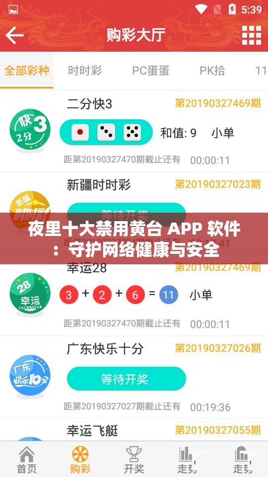 夜里十大禁用黄台 APP 软件：守护网络健康与安全