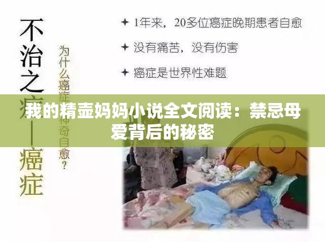 我的精壶妈妈小说全文阅读：禁忌母爱背后的秘密
